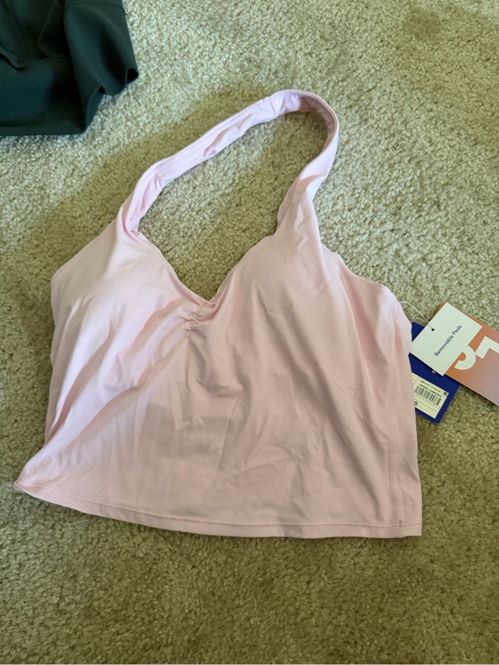 JOYLAB halter pink athletic tank NWT